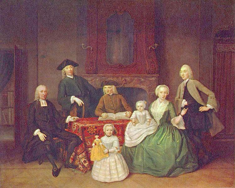 Portrait of the Amsterdam Mennonite Brak family